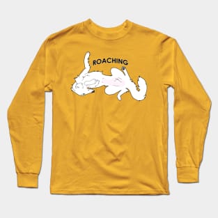 White Silken Windhound Roach Long Sleeve T-Shirt